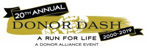 Donor Dash 2019 logo