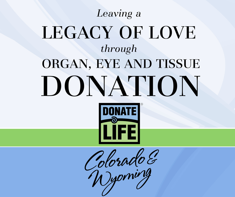 national donor sabbath donor alliance donate life colorado wyoming