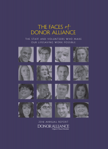 Donor Alliance 2016 Annual Report