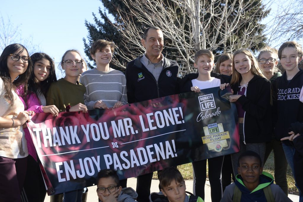 Jeff Leone Rose Parade Sendoff