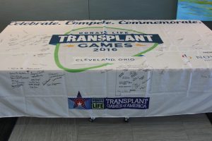 Transplant Games flag