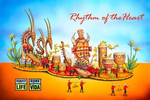 Donate Life Rose Parade float 2019