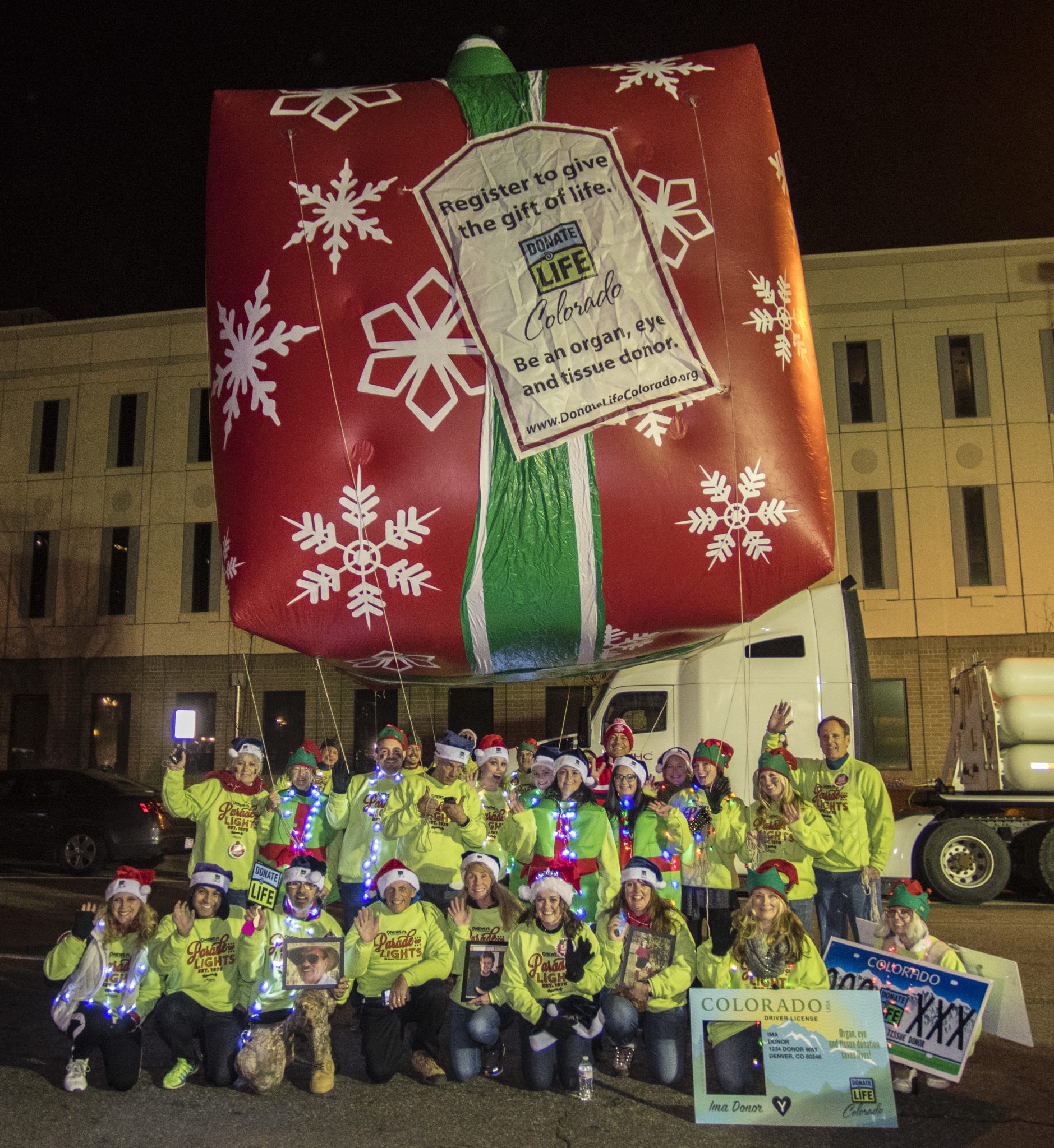 Group photo - Parade of Lights 2017