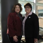 Rose Parade Sendoff - Colleen Reed and Jennifer Prinz