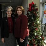 Rose Parade Sendoff - Colleen Reed and Sue Dunn