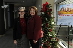 Rose Parade Sendoff - Colleen Reed and Sue Dunn