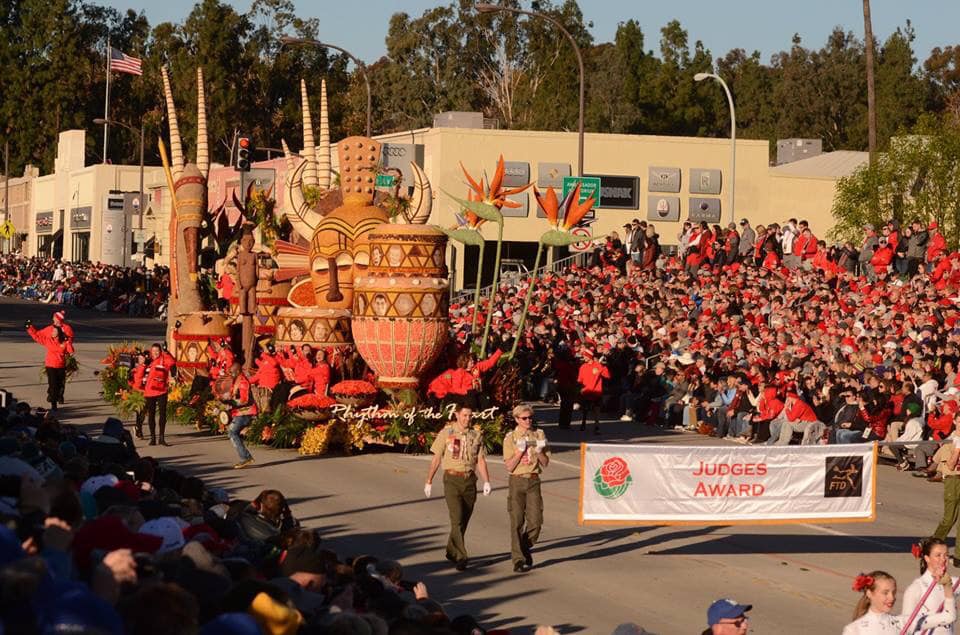 Donate Life Rose Parade float wins Judges Award