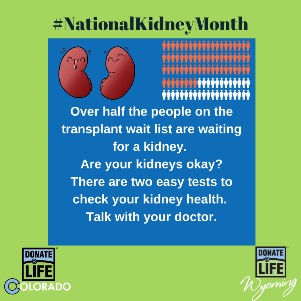 National Kidney Month