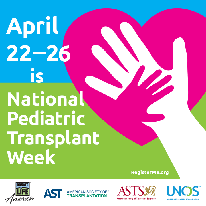 National Pediatric Transplant Week