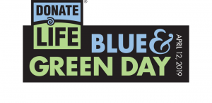 blue & green day header