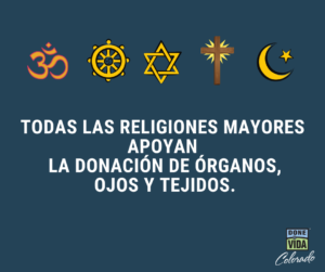 todas las religiones apoyan la donacion de organos