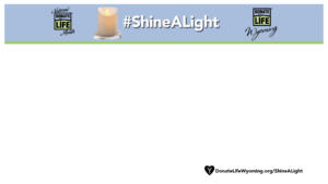 shine a light wyoming power point template