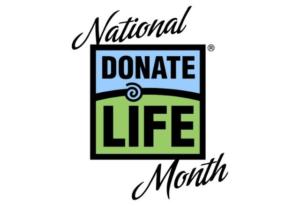national donate life month logo