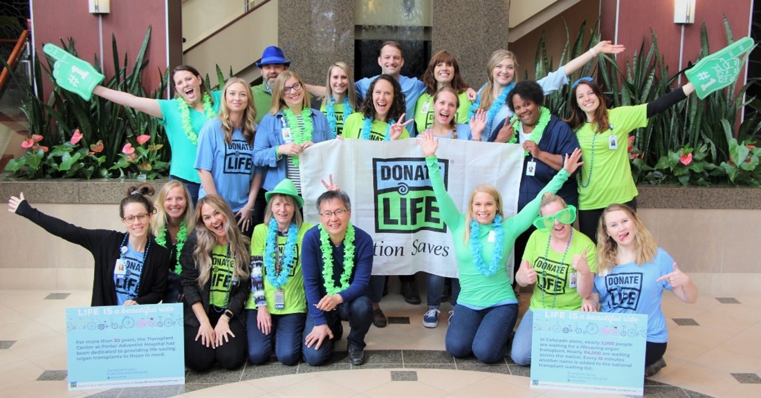 First Donate Life Community State is Colorado