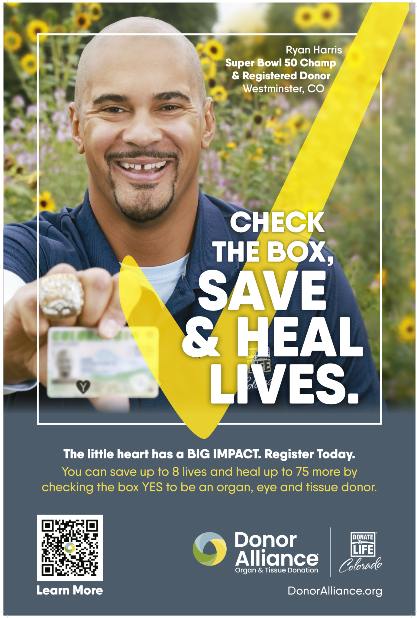 Donor Alliance Check the Box