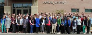 Donor Alliance Colorado Denver Wyoming staff outside