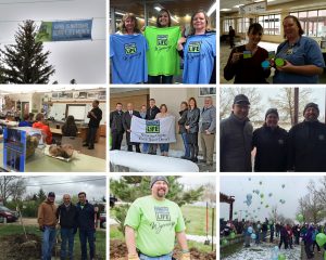 Donor Alliance Colorado Denver Wyoming National Donate Life month Wyoming 2016 collage