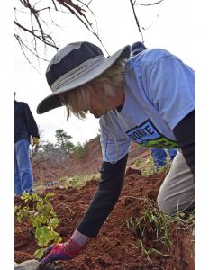 Donor Alliance Colorado Denver Wyoming Eva Planting trees