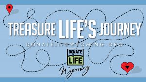 treasure life's jorney volunteer walk logo